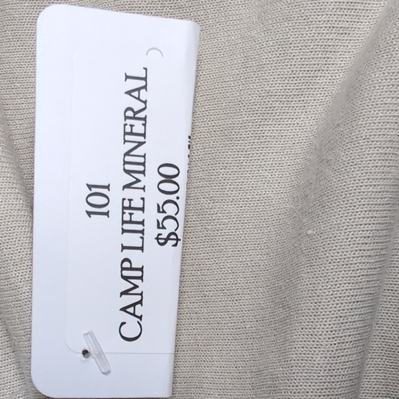 XL CAMP LIFE very soft oversized mineral washed sweatshirt-NWT - Picture 4 of 4